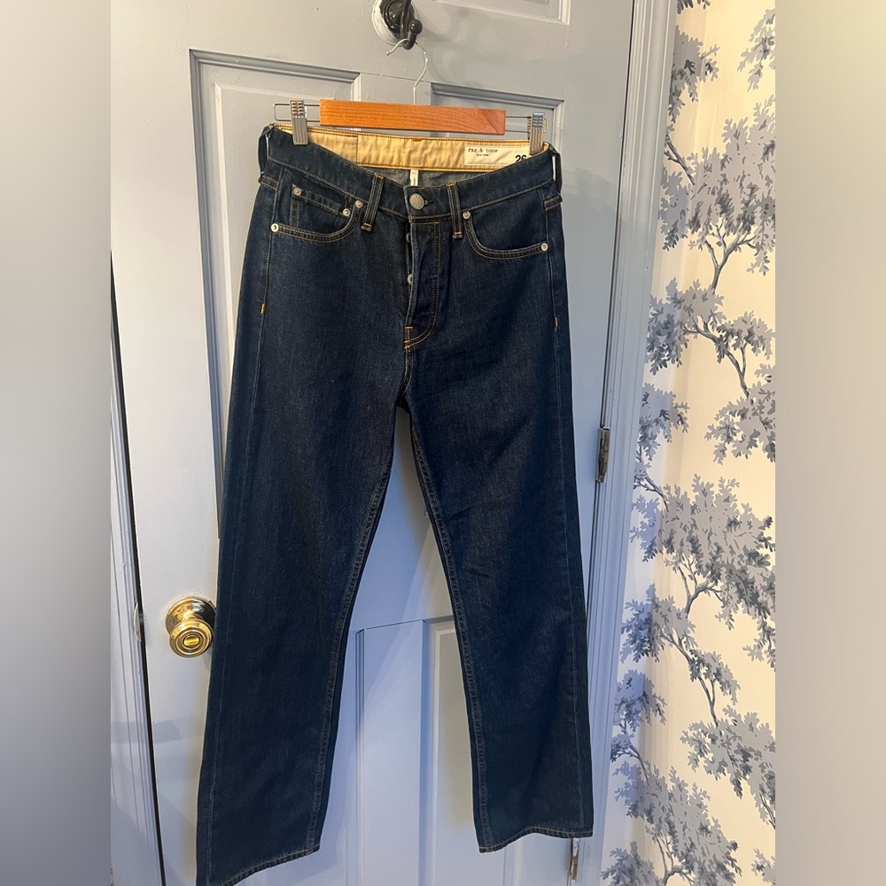 Rag & Bone Maya High Rise Straight Jeans Size 26